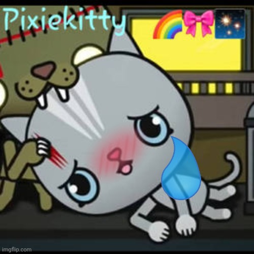 Pixiekitty being sus for discord | image tagged in school meme,choccy milk | made w/ Imgflip meme maker