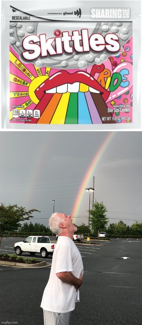 The Skittles Pride | image tagged in lgbtq,skittles,pride,pride month,memes,taste the rainbow | made w/ Imgflip meme maker