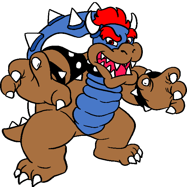 High Quality Bowser's Brother Blank Meme Template