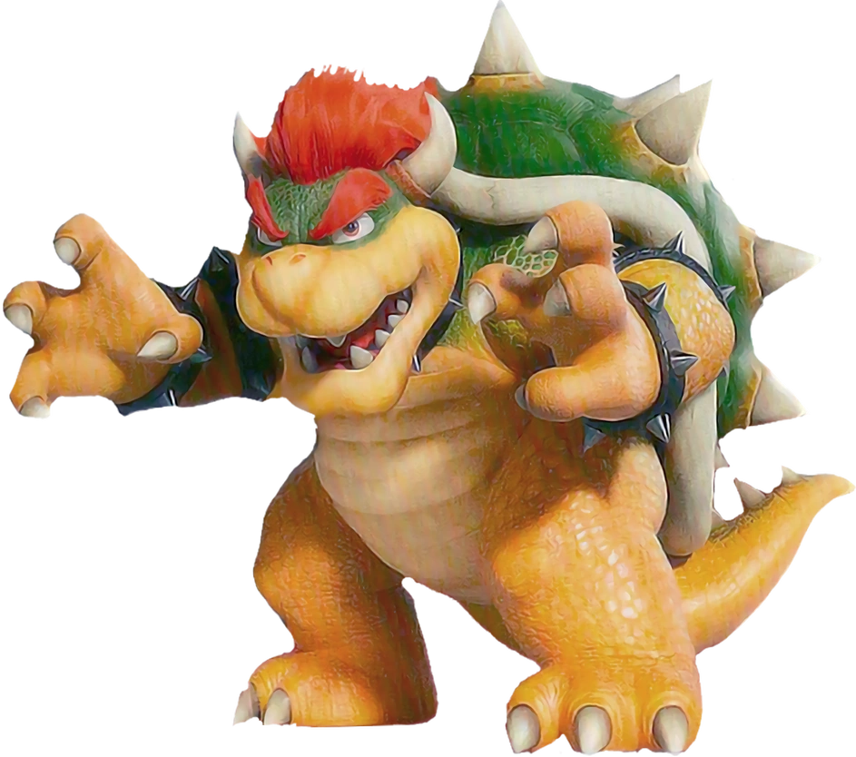 Bowser (Super Mario Bros Movie Design) Blank Meme Template