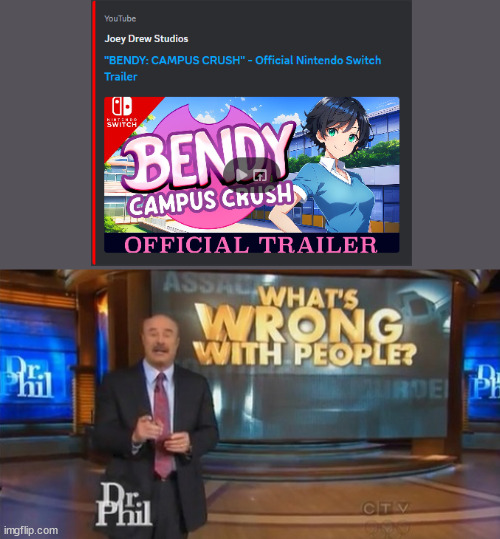 yes it was an april fools thing | image tagged in dr phil what's wrong with people | made w/ Imgflip meme maker