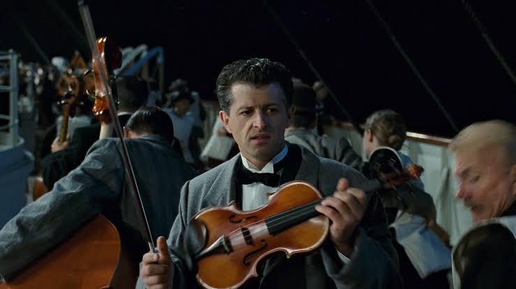 High Quality Gentlemen it's has been an honor titanic  musicians Blank Meme Template