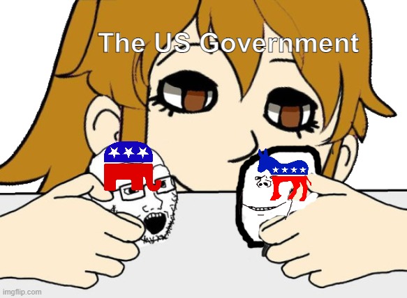 Ashbie Playing | The US Government | image tagged in ashbie playing,memes | made w/ Imgflip meme maker