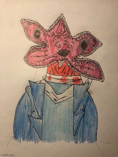 Cool True Demon form I made for an OC | made w/ Imgflip meme maker