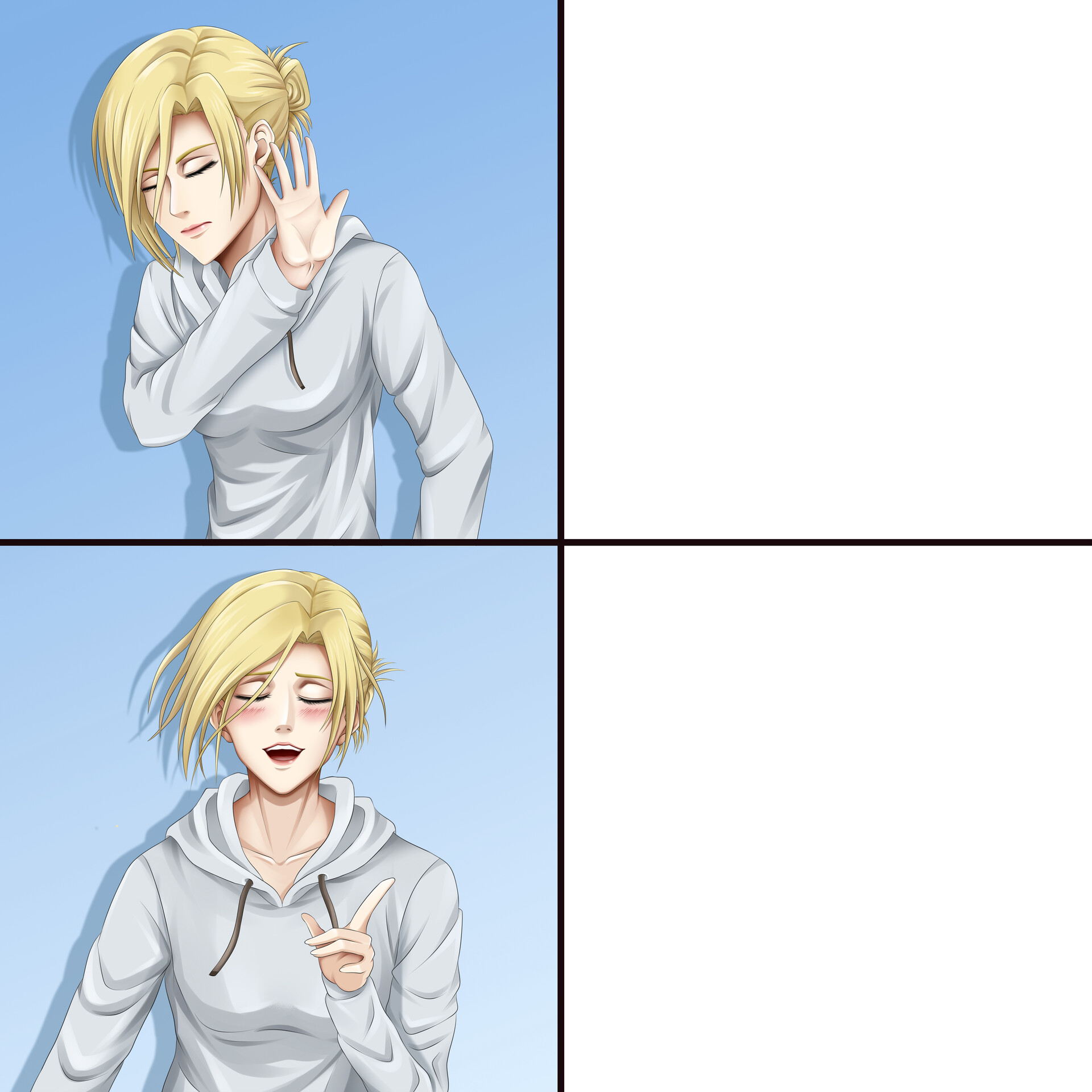 High Quality Annie drake meme Blank Meme Template