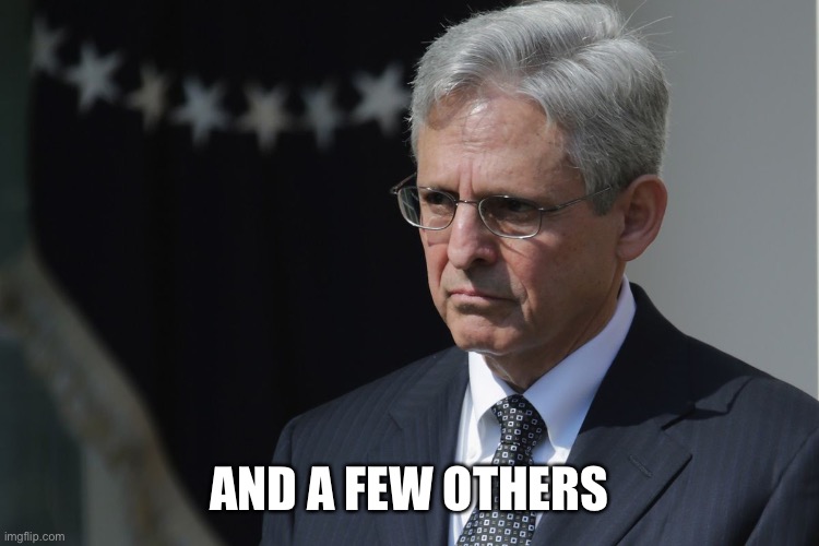 Merrick Garland  | AND A FEW OTHERS | image tagged in merrick garland | made w/ Imgflip meme maker