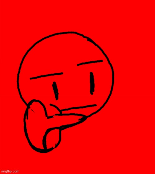 High Quality Thonking (Idk_official’s version) Blank Meme Template