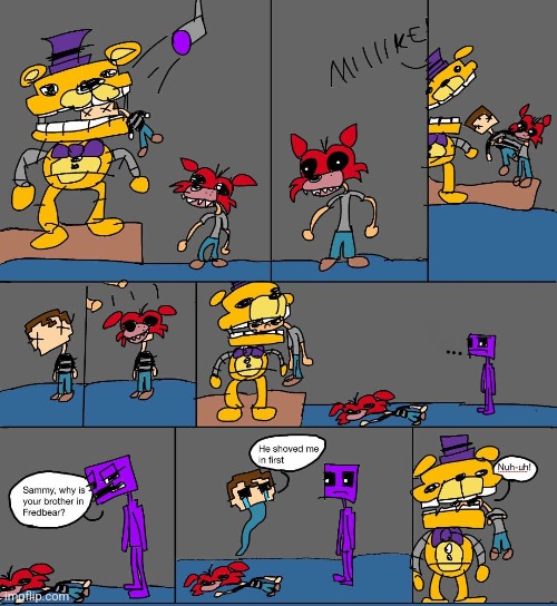 HE'S LYING | image tagged in fnaf | made w/ Imgflip meme maker