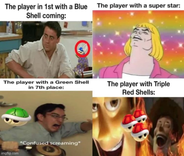 Mario Kart in a turtleshell | image tagged in nintendo,mario,in a nutshell,mario kart | made w/ Imgflip meme maker