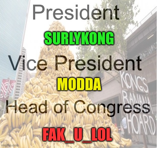 Official vote. The other one was an ad. | SURLYKONG; MODDA; FAK_U_LOL | image tagged in vote,big,tent | made w/ Imgflip meme maker