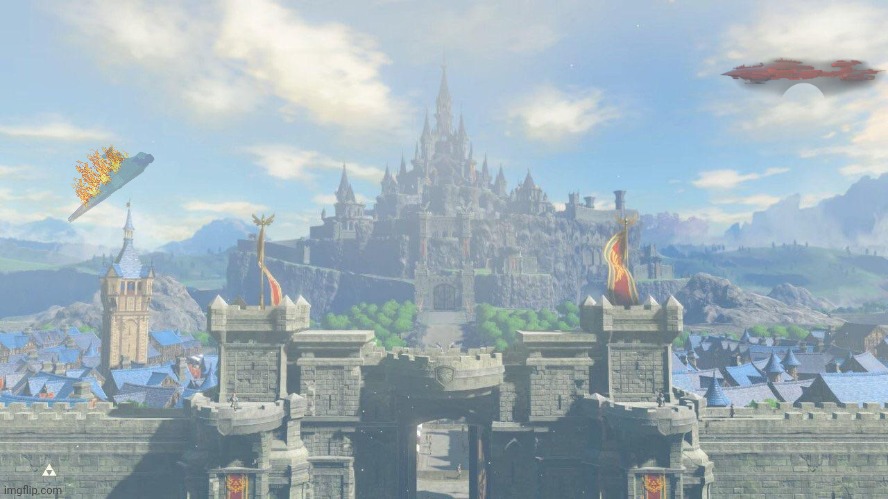 Avatar's story. Part 3 teaser (before y'all ask, Hyrule worked the best for the Andromeda kingdom) | made w/ Imgflip meme maker