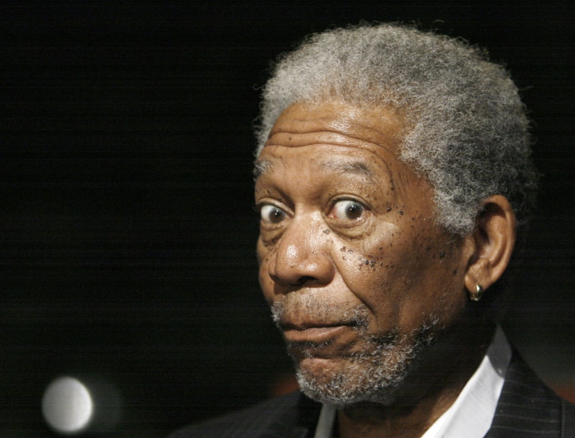 High Quality Morgan Freeman Blank Meme Template