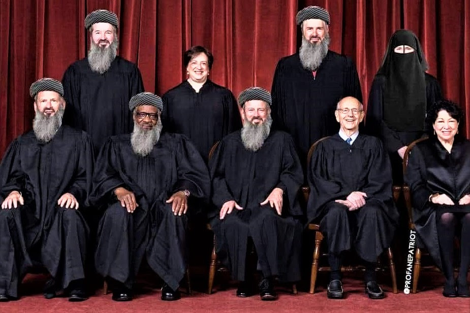 The conservative majority on the Supreme Court is now Taliban. Blank Meme Template