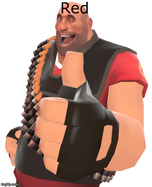 Heavy thumbs up | Red | image tagged in heavy thumbs up | made w/ Imgflip meme maker