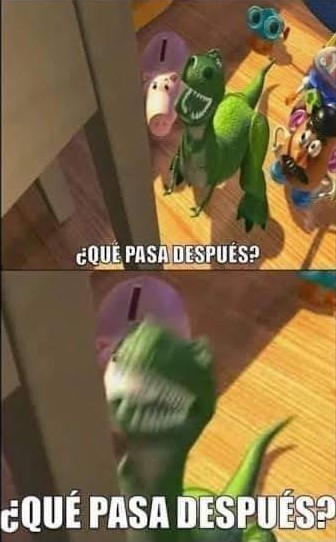 Que pasa despues Blank Meme Template