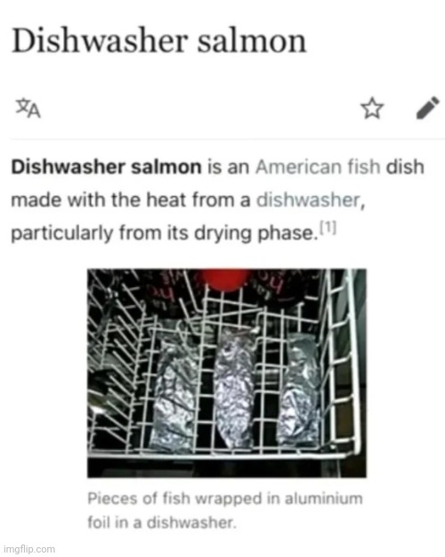 Yanks can't cook salmon properly | image tagged in laughs in british | made w/ Imgflip meme maker