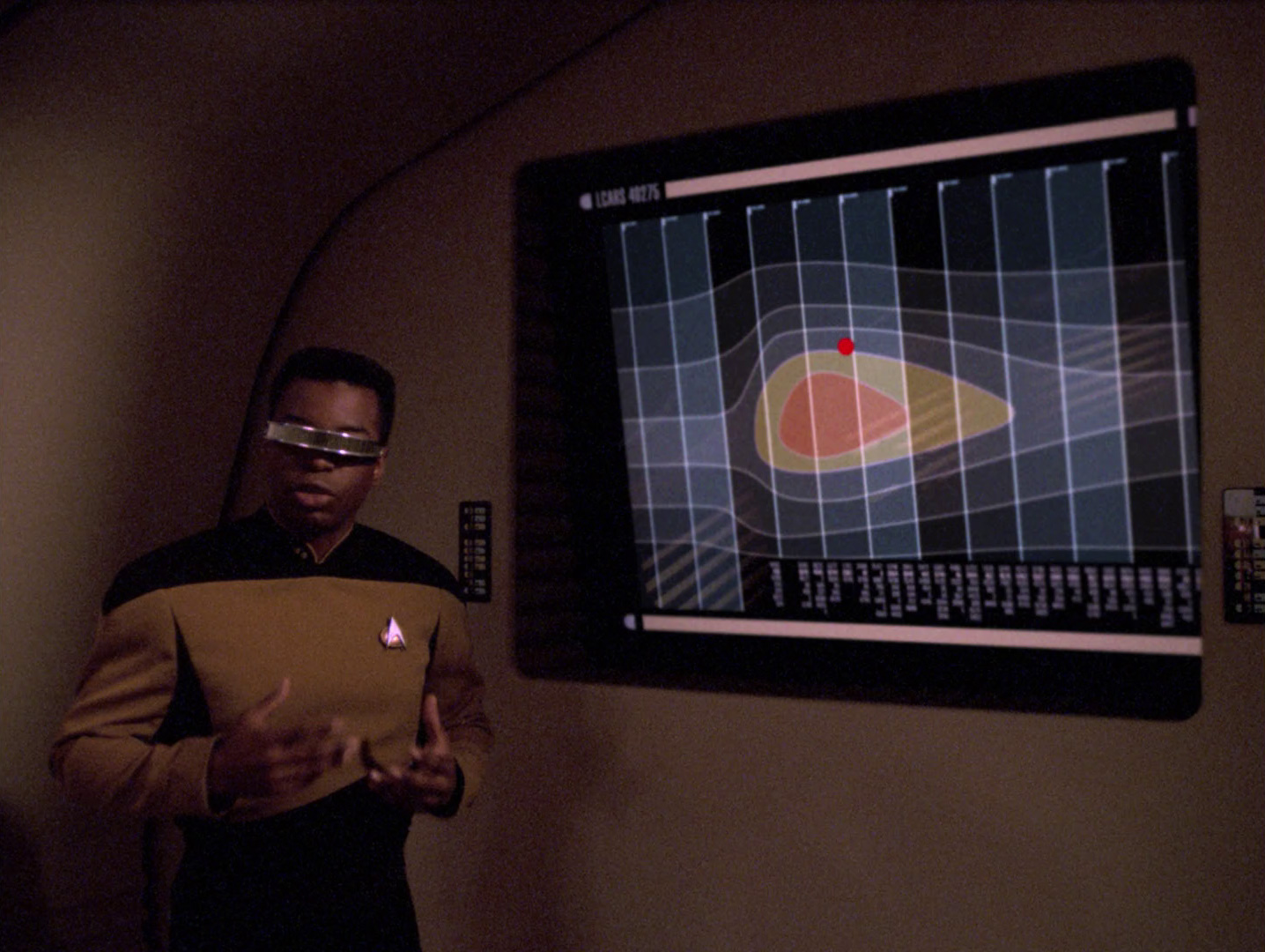 High Quality Geordi Time Loop Blank Meme Template