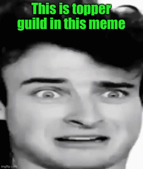 disgusted | This is topper guild in this meme | image tagged in disgusted | made w/ Imgflip meme maker