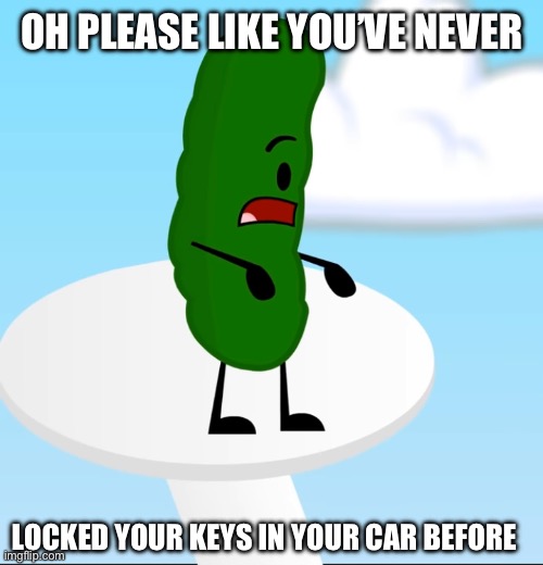 This one is old one but I have no car now because a week 2 days ago I crashed my car | OH PLEASE LIKE YOU’VE NEVER; LOCKED YOUR KEYS IN YOUR CAR BEFORE | image tagged in funny | made w/ Imgflip meme maker