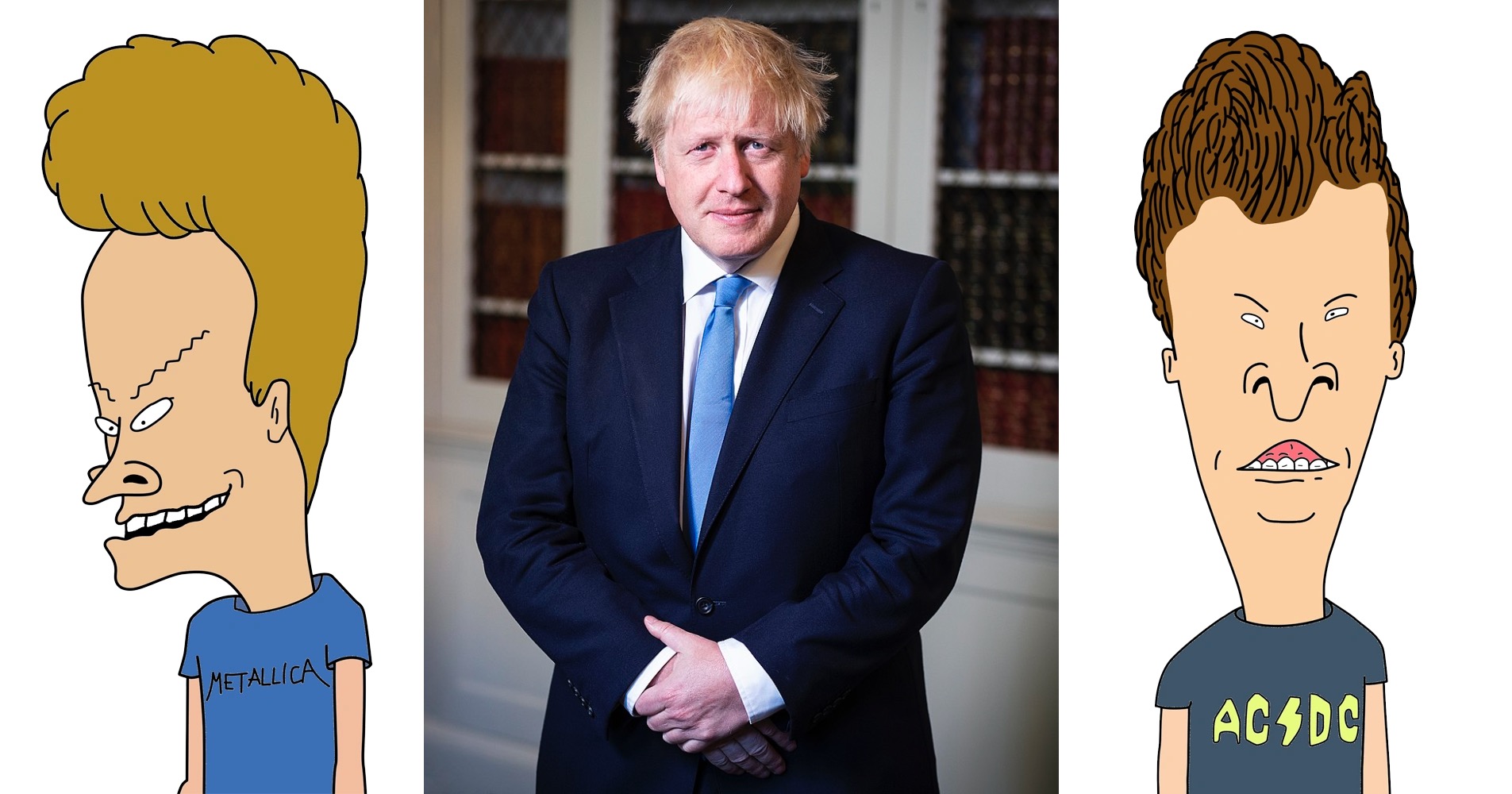 Beavis, Boris, and Butt-Head Blank Meme Template