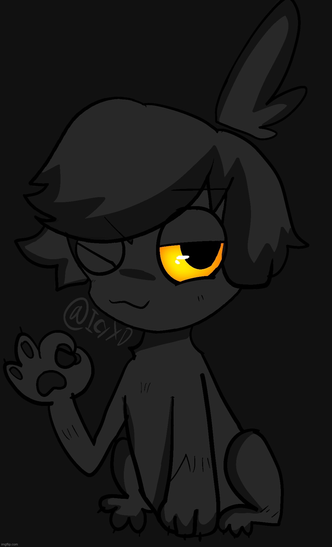 POV: @Lonelychickenugget on dark mod | image tagged in lonelychickenugget | made w/ Imgflip meme maker