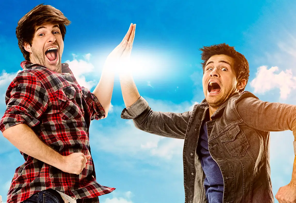 Digital comedy titans Ian Hecox and Anthony Padilla of SMOSH to Blank Meme Template