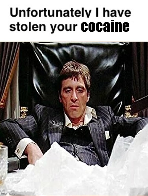 cocaine | made w/ Imgflip meme maker