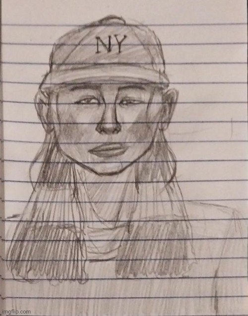 Chinese New Yorker | image tagged in chinese girl,chinese,new york,new york city,drawings,drawing | made w/ Imgflip meme maker