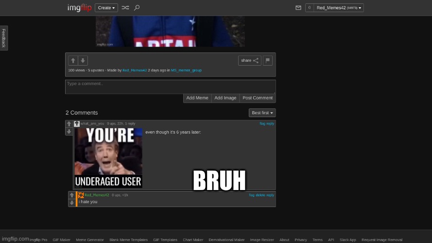 Absolute B R U H M O M E N T | BRUH | made w/ Imgflip meme maker
