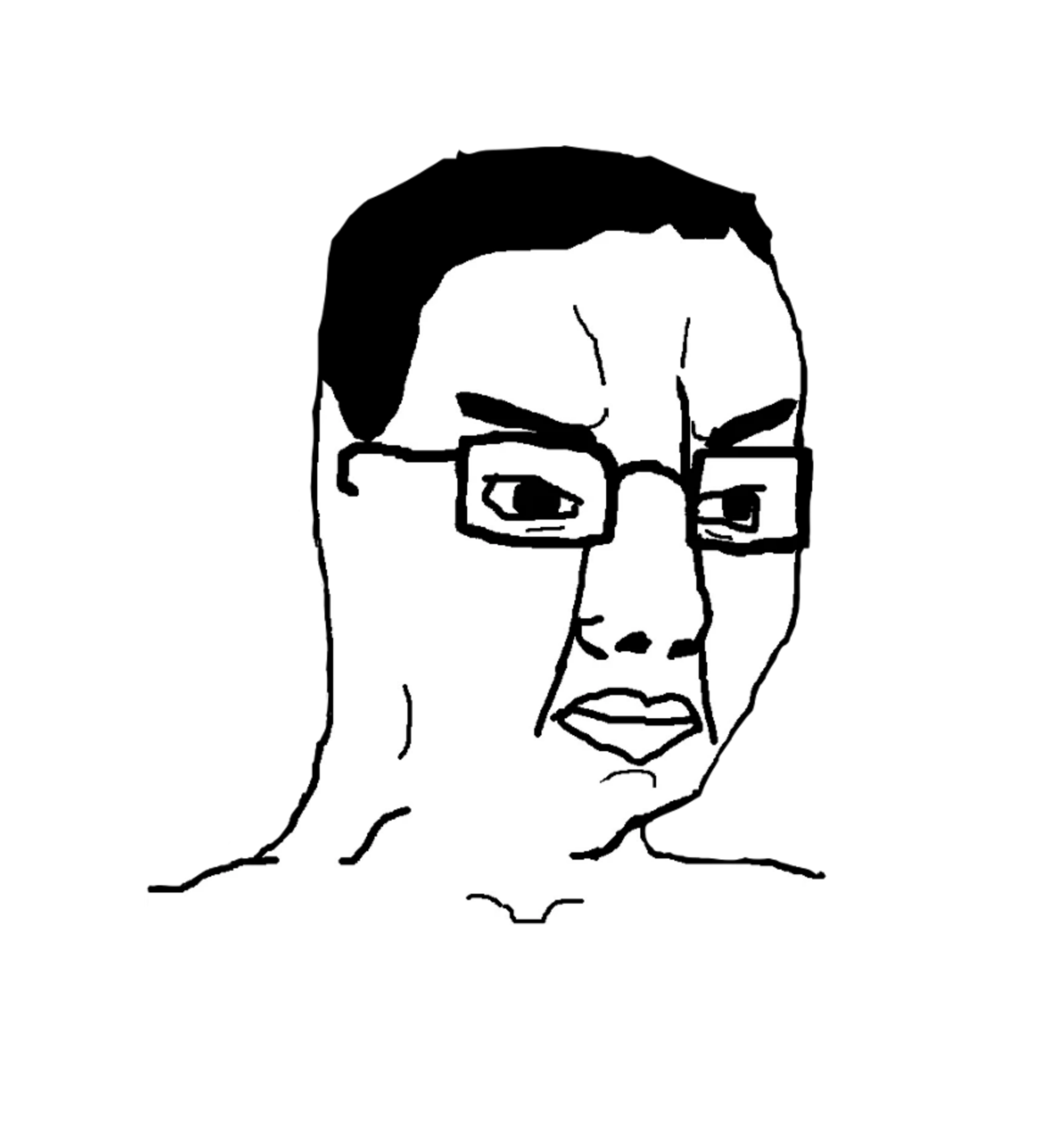 Chud Blank Meme Template