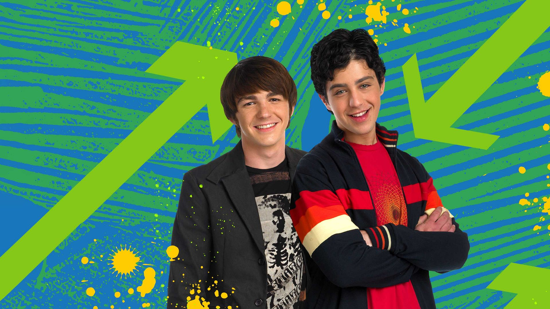 High Quality Drake & Josh - Nickelodeon - Watch on Paramount Plus Blank Meme Template