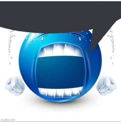 Crying Blue guy | image tagged in crying blue guy | made w/ Imgflip meme maker