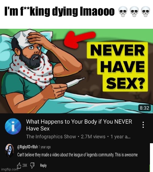 Im dying lmao | I’m f**king dying lmaooo 💀💀💀 | made w/ Imgflip meme maker