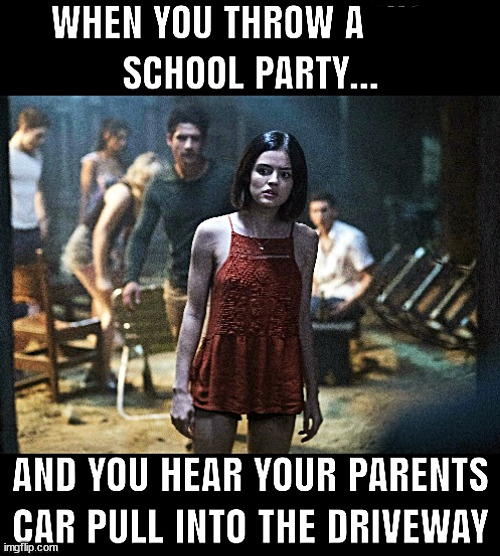 Oopsy, you got the schedule wrong | image tagged in memes,middle school,party | made w/ Imgflip meme maker