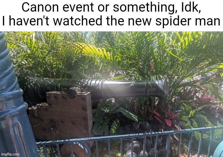 What's all the buzz about | image tagged in canon,canon event,spiderman,spiderverse,across the spiderverse | made w/ Imgflip meme maker