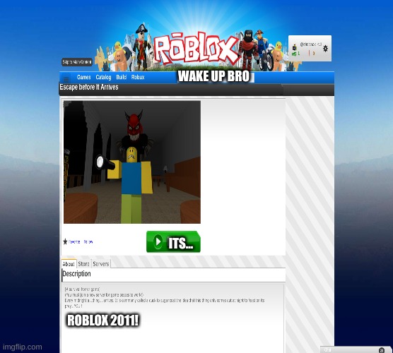 THIS WAS THE OLD ROBLOX CATALOG.. 