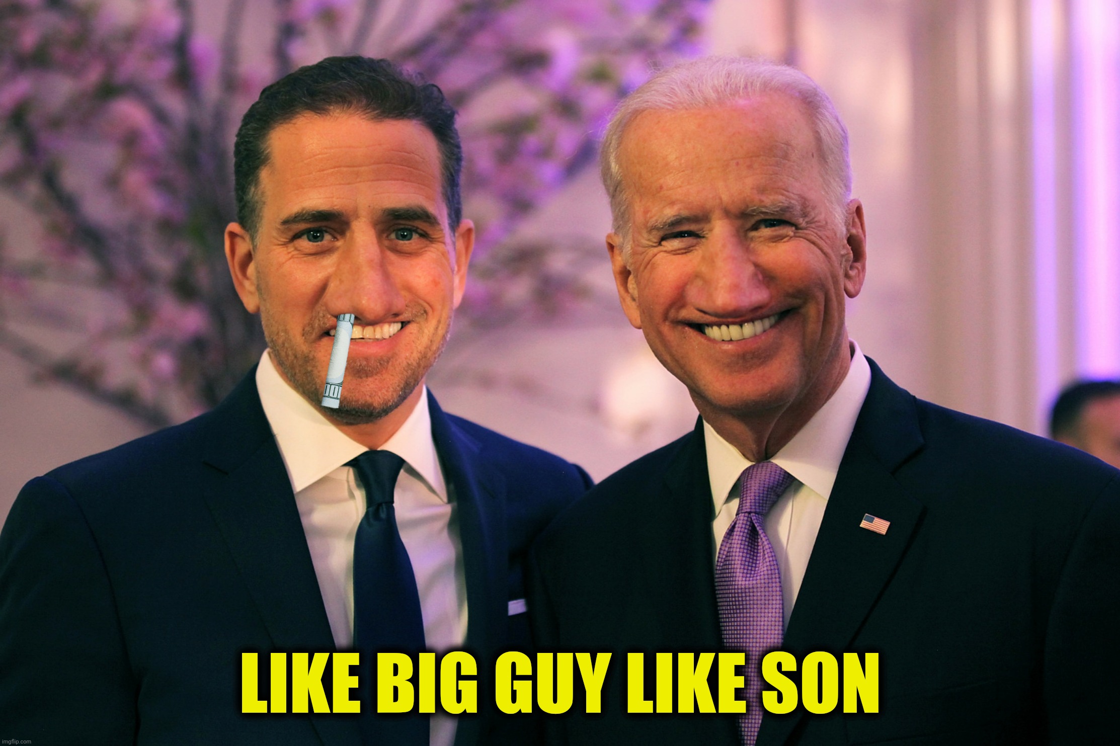 LIKE BIG GUY LIKE SON | made w/ Imgflip meme maker