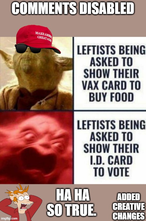 I hope it passes the moderators condition's now.. | ADDED CREATIVE CHANGES | image tagged in democrats,nwo | made w/ Imgflip meme maker