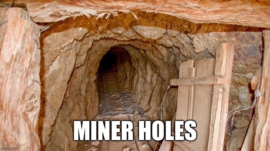 MINER HOLES | made w/ Imgflip meme maker