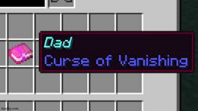 Where dad went ? | image tagged in dark humor,dark humour,minecraft,milk,dad | made w/ Imgflip meme maker