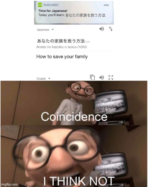 bruh | image tagged in coincidence i think not | made w/ Imgflip meme maker