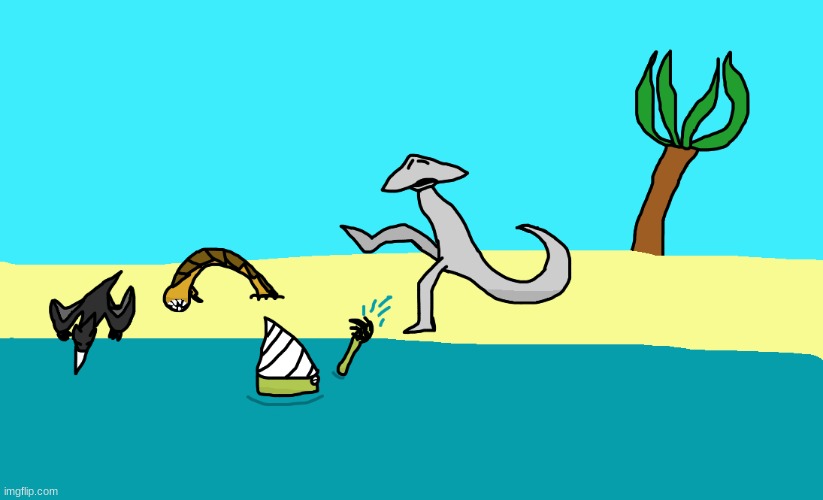 A Lovely Day at the Reninian Beach | made w/ Imgflip meme maker