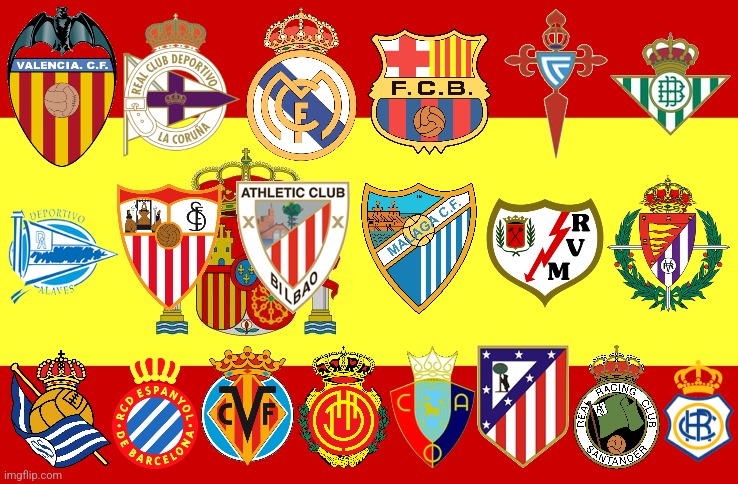 20 Years Earlier: La Liga (Primera Division) 2002-2003 Season | image tagged in spain,real madrid,barcelona,la liga,2003,futbol | made w/ Imgflip meme maker