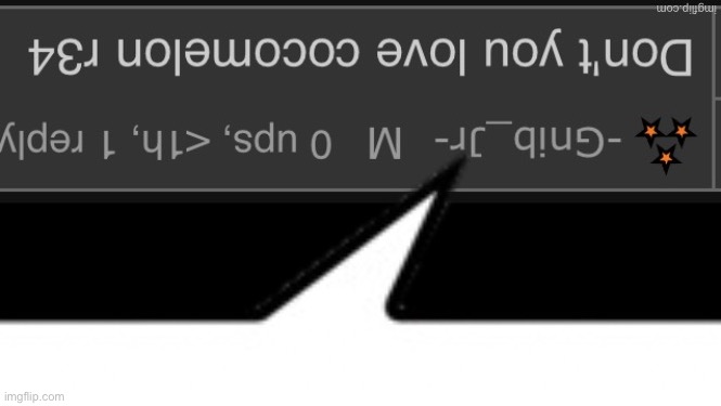 Gnib_Jr speech bubble | image tagged in gnib_jr speech bubble | made w/ Imgflip meme maker