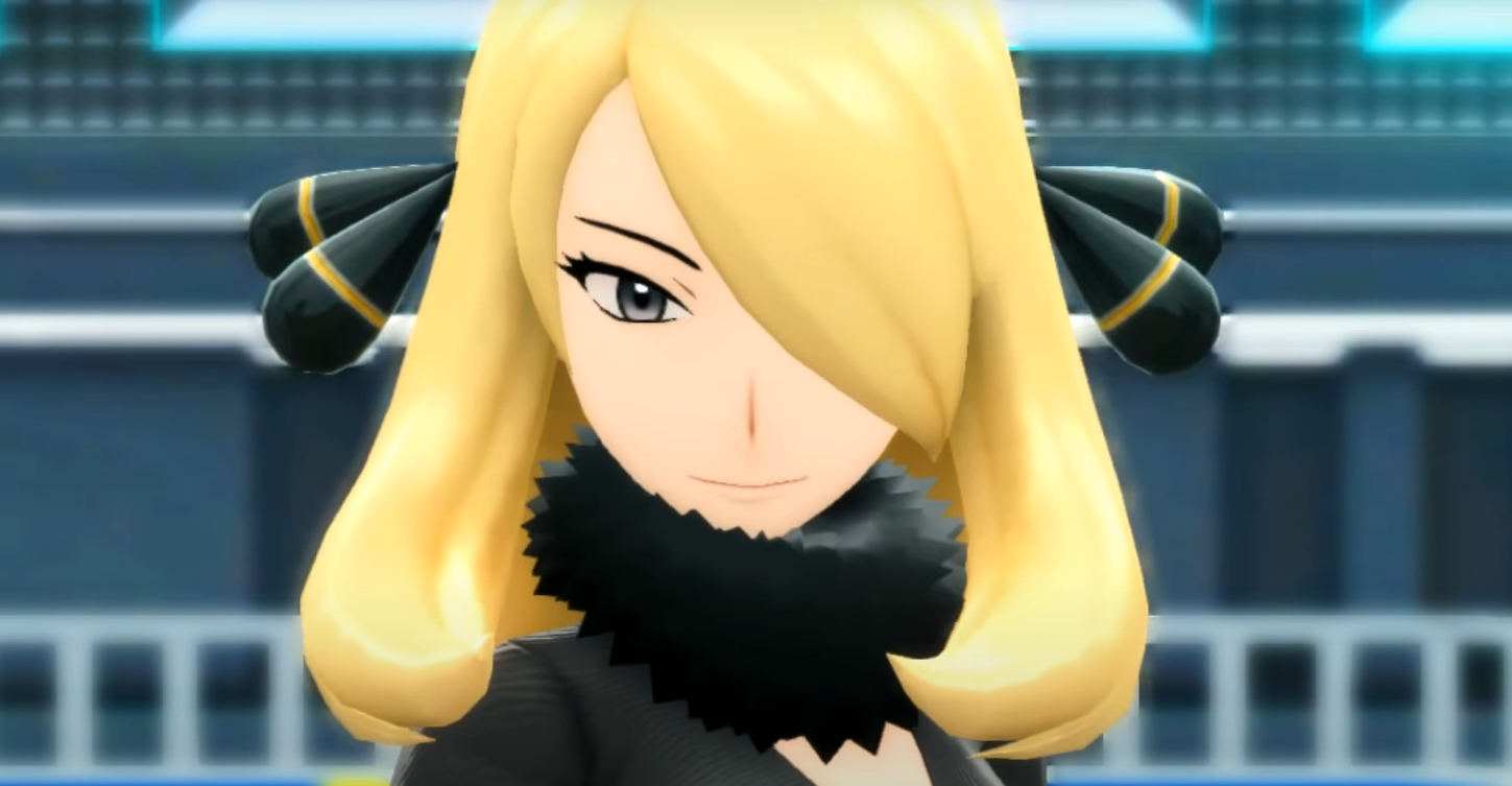 High Quality cynthia cute Blank Meme Template