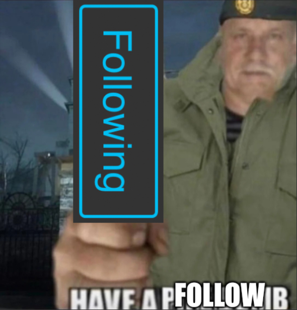 High Quality Have a follow Blank Meme Template