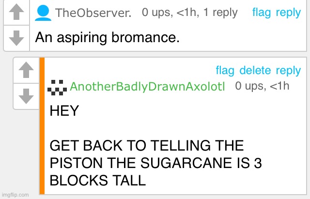 only true minecrafters will get it also no link for you | made w/ Imgflip meme maker