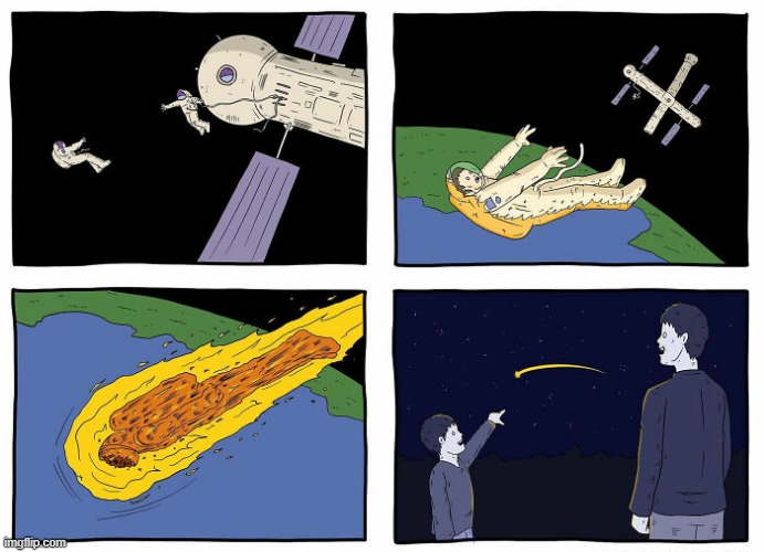 Shooting Star | image tagged in comics | made w/ Imgflip meme maker