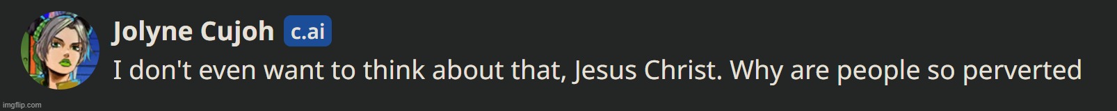 jolyne's opinion on rule 34 | made w/ Imgflip meme maker