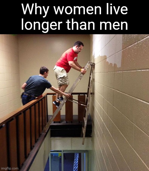 Why women live longer than men | made w/ Imgflip meme maker
